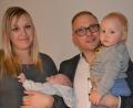 Bild: szl
Mama Katja und Papa Gabriel Markowski wollten für ihre beiden Kinder Gabriel (15 Monate) und Aurelia (2 Monate) besondere Namen.