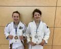 Bild: exb
Die beiden Judokas Sophie Hengl und Leonie Walberer haben sich für die "Nordbayerische" qualifiziert.