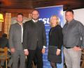 Bild: tu
Bürgermeister Rainer Rewitzer, Landrat Andreas Meier, zweite Bürgermeisterin und Kreisrätin Andrea Lang sowie Ortsvorsitzenden Stefan Voit (von links) beim Wahlkampfauftakt in Pleystein.