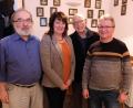 Bild: usc
Sie stehen weiter an der Spitze des Vereins der Freunde des Mariahilfbergs (von links): Schriftführer Helmut Wilhelm, stellvertretende Vorsitzende Elke Winkel, Schatzmeister Peter Zobel und Vorsitzender Hans-Jürgen Bumes.