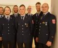 Bild: u
Bei der Jahreshauptversammlung im Gasthaus Schadl wählten die Weiherer Feuerwehrleute eine neue Führung. Von links: Kreisbrandrat Fredi Weiß, Kreisbrandmeister Marco Weiß, 2. Kommandant Philipp Birner, 1. Vorstand Michael Reif, Gerätewart Andi Losch, Kassier Sebastian Wendl, 2. Vorstand Tobias Schadl und 1. Kommandant Norbert Stangl. Nicht im Bild: Schriftführer Daniel Stiegler.