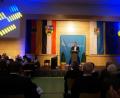 Bild: wec
Bürgermeister Josef Gilch während der Neujahrsansprache im Dom-Com.