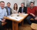 Bild: Joachim Gebhardt
Sie vertreten auch als Kandidaten die Ziele der CSU: Stefan Morgenschweis, Günter Koller, Nicole Selendt, Patrick Fröhlich, Stefan Frank (von links).