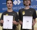 Bild: pbe
Einen erfolgreichen Start in das Leichtathletik-Jahr hatten Benedikt Müller (links) und Marten Lippold vom TV 1861 Amberg bei den nordbayerischen Meisterschaften in Fürth.