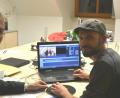 Bild: lue
Jürgen Preisinger, Vorsitzender KJR Tirschenreuth, und Philipp Reich, Leiter des T1 Jugendmedienzentrums, haben mit den vier Landratskandidaten Videos gedreht. Diese können sich Interessierte nun auf der Webseite ansehen.