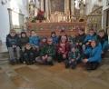 Bild: exb
Die Kinder bastelten Noten. Sie durften während der Messe auch Töne erzeugen.
