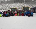 Bild: exb
Viel Spaß hatten die Teilnehmer an den Ski- und Snowboardkursen des Wintersportvereins am Großen Arber.