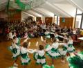 Bild: bey
Die Kindergarde des Hammerleser Faschingsvereins eröffnete am Sonntagnachmittag im Festsaal den erste diesjährigen Kinderfasching in Parkstein.