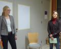 Bild: di
Marion Fuchs und Nicole Niedermeier referieren zum Thema "Starke Frauen - Starke Kinder".