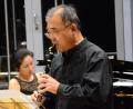 Bild: Kunz
Musik-Professor Bu-Whan Cho spielt Werke von Brahms bis Rachmaninov. Am Klavier begleitet ihn Hyund-Jin Sang Cho.