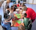 Bild: tu
In der Zottbachtalschule fand ein Workshop für Nachwuchssänger statt.