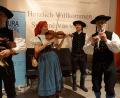 Bild: eib
Die Böhmerwald-Dudelsackmusik ("Pošumavská dudácká muzika") eröffnete den Musik- und Tanzreigen unter der Leitung von Tomáš Spurný (links).