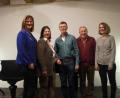 Bild: aub
Sie leiten den Kultur- und Museumsverein: Im Bild Gabriele Lindermaier (stellvertretende Schriftführerin), Maria Näßl (zweite Vorsitzende), Raphael Haubelt (erster Vorsitzender), Thomas Lobinger (stellvertretender Kassier) und Christa Haubelt-Schlosser (Schriftführerin). Nicht im Bild Kassier Thomas Graf