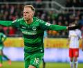 Bild: Armin Weigel
Havard Nielsen schockte den SSV Jahn mit seinem Treffer zum 2:0 für die SpVgg Greuther Fürth. Das Zwischenresultat nach 15 Minuten war zugleich der Endstand im nordbayerischen Zweitliga-Derby.
