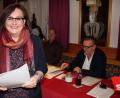 Bild: wro
Nicole Fürst stellte bei einer Wahlversammlung des SPD-Ortsvereins Fuchsmühl sich und ihre Ziele vor.