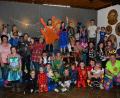 Bild: fjo
Ein bunt verkleidetes Narrenvolk der jüngsten Generation vergnügt sich beim Kinderfasching im Frankenreuther Schützenhaus.