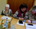 Bild: le
Auch in diesem Jahr ist der Tablet- und Smartphonekurs des Evangelischen Frauenbundes im Gemeindehaus gut besucht.
