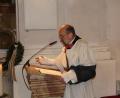Bild: soj
"Faschingsprediger" Rudi Rubenauer in der Kirche Sankt Ägidius Ebnath.