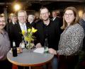 Bild: Hirsch
Beim Empfang der Stadt hatten die geladenen Gäste die Möglichkeit, mit Oberbürgermeister Andreas Feller (Mitte) ins Gespräch zu kommen.