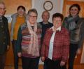 Bild: jr
Neuwahlen gab es bei der KAB Steinmühle. Im Bild (von links) Karl Haberkorn, Theresia Hecht, Renate Ziegler, Max Zintl, Vorsitzende Helga Haberkorn und Katrin Madl.
