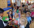Bild: ü
Blasiussegen im Kinderhaus St. Elisabeth.