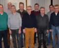 Bild: bö
Sie bestimmen in den nächsten vier Jahren die Geschicke des Zunftvereins der Maurer und Zimmerer in Schmidmühlen. Links Vorsitzender Günther Bauer. Bildmitte hinten Bürgermeister Peter Braun.