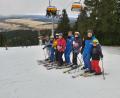Bild: eib
Diese Skifahrer des WSV Schönsee genießen die Abfahrt auf der gut präparierten PIste.