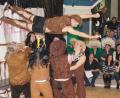 Bild: mmj
Die Einlage der "FC-Dreamboys" bildet stets das HIghlight des Faschingsballs. Diesmal stand die akrobatische Darbietung unter dem Motto "Wilder Westen".