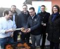 Bild: Hirsch
Mit einer Winter-Grillparty eröffnete die Junge Union am Freitag den Wahlkampf. Mit dabei waren Bürgermeisterin Susanne Plank, Landrat Thomas Ebeling, Bürgermeisterkandidat Matthias Meier, JU-Landesvorsitzender Christian Doleschal und Kreisvorsitzender Jonas Rester (von rechts).