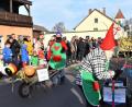 Bild: rgr
Der 3. Revival-Faschingszug schlängelte sich am Sonntag durch die Straßen von Hütten.