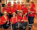 Bild: bjo
Die „Frauenpower-Ruckzuck-Feierwehr“ hat beim Frauenbund-Fasching viel zu erzählen und zeigt auch gleich, was sie kann.
