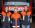 Bild: pop
Das neue Führungstrio der Schmidmühlener Feuerwehrjugend mit (von links) Jugendleiterin Anna Manglberger, dem neugewählten Jugendsprecher Louis Birner und Jugendleiter Julian Decker.
