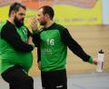 Bild: ham
Was hecken die beiden aus? Martin Strejc (links) und Florian Sturm sind nicht nur beide Trainer der HSG Nabburg/Schwarzenfeld. Sie sind als Torhüter auch der große Rückhalt des Spitzenreiters.