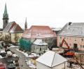 Bild: njn
Bis auf das Kellergeschoss wurde das Schwesternhaus beim katholischen Pfarrhof bereits abgerissen. Damit soll Platz geschaffen werden für den neuen Pfarrsaal.