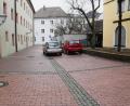 Bild: Gabi Schönberger
Der „Rote Platz“ könnte sich als Standort für E-Bike-Ladestationen anbieten.