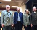 Bild: Hirsch
Johann Krottenthaler, August Steinbauer, Yvonne Wolfrum, Alwin Kleber, Bernhard Irlbacher und Hubert Amode (von links) sprachen bei der Mitgliederversammlung der Waldbesitzervereinigung Nabburg-Burglengenfeld.