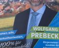 Bild: mab
„100 Prozent für Schwarzenfeld“ verspricht CSU-Bürgermeisterkandidat Wolfgang Prebeck auf seinen Wahlplakaten.