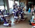 Bild: gsr
Die Garde des TuS Neusorg schaute beim Kinderfasching des SV vorbei.