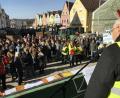 Archivbild: Eichl
Eine Demonstration in Neustadt/WN gegen den Süd-Ost-Link. Im Vergleich zu 2015 haben Proteste von Bürgern 2019 zugenommen.