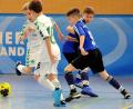 Bild: Werner Franken
Die D-Junioren der SpVgg SV Weiden hatten bei der Futsal-Landesmeisterschaft in Kirchenlaibach einen schweren Stand und beendeten das Turnier ohne Sieg. Im Spiel gegen die SpVgg Greuther Fürth (Szene) kassierten sie mit 0:5 ihre höchste Niederlage.