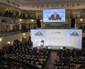 Bild: Tobias Hase/dpa 
Bundespräsident Frank-Walter Steinmeier spricht am ersten Tag der 56. Münchner Sicherheitskonferenz.