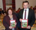 Bild: Portner
Heidi Schmid, Leiterin des Kreisgartenamtes stellte zusammen mit Landrat Thomas Ebeling das Programm 2020 beim Gebietstreffen der Gartenbauvereinsvorstände vor.