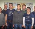 Bild: arr
Ein motiviertesTeam führt den Nabburger Paddelclub: Im Bild (von links) Beisitzer Armin Rösch, Gerätewart Josef Gebhardt, Wanderwart Wolfgang Schreyer, Vorsitzender Tobias Hartinger, Zweiter Vorsitzender Tobias Pfeiffer, Kassier Markus Rauch, Schriftführerin Brigitte Rösch und Kassenprüfer Hubert Jauernig.