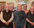 Bild: gf
Mitgliederehrung bei Freischütz Karmensölden. Unser Bild zeigt (v.l.n.r.) Gauschützenmeister Heiner Fraunholz, Johann Koller, Albert Wiesmeth, Terry Chittick, Bruno Kopfler, Klaus Tuchbreiter, Norbert Wasner, Günter Winter, Dr. Klaus Hahn und Heinrich Eign.