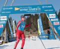 Bild: prf
Helena Pretzl holte den Weltmeistertitel im Wintertriathlon in ihrer Altersklasse.