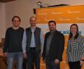 Bild: ak
FW-Vorsitzender Harald Tretter (Zweiter von rechts), sein Stellvertreter Manuel Griener (links) und Bianca Greger (rechts) erklärten, was sie in Kulmain erreichen wollen. Landratskandidat Ely Eibisch (Zweiter von links) erläuterte seine Vorstellungen für den Landkreis.