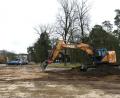 Bild: Hirsch
Die Arbeiten für das neue Kompetenzzentrum auf dem Gelände der Handwerkskammer in Schwandorf-Charlottenhof haben begonnen.