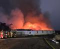 Bild: Feuerwehr Haselbach
Vollbrand, Totalschaden, 133 Tiere tot. So liest sich die Bilanz des Feuers in Ipflheim.