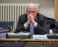 Bild: Armin Weigel/dpa
Joachim Wolbergs, suspendierter Oberbürgermeister von Regensburg, sitzt im Verhandlungssaal im Landgericht. weltweit