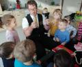 Bild: awo
Marco Knott zauberte in jeder Kindergartengruppe und auch in der Kinderkrippe.